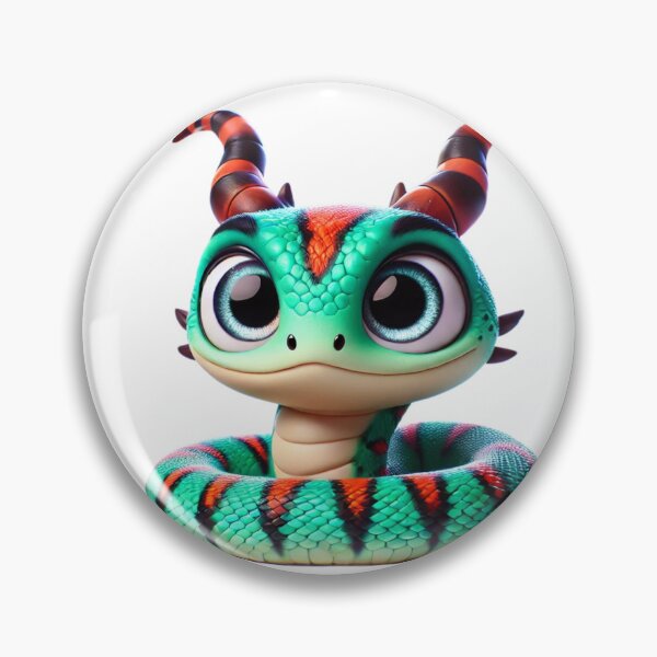 Item preview, Adorable Horned Adder designed and sold by Sillytoe.