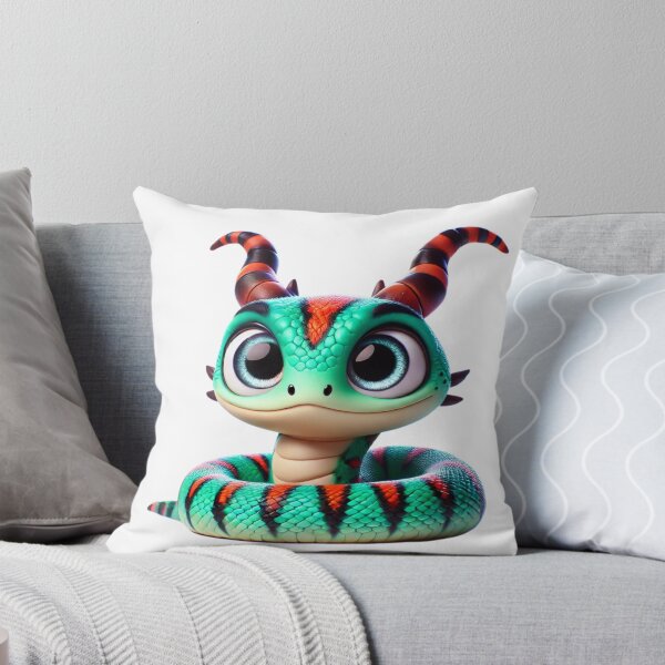 Item preview, Adorable Horned Adder designed and sold by Sillytoe.