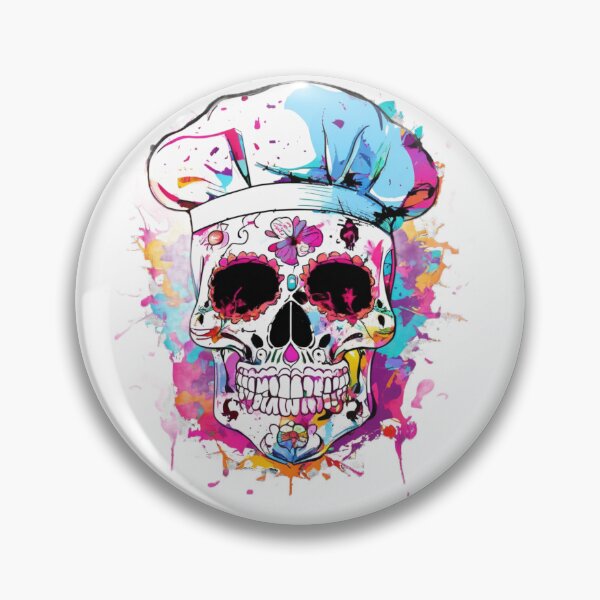 Item preview, Chef Skull designed and sold by INKVASION2025.