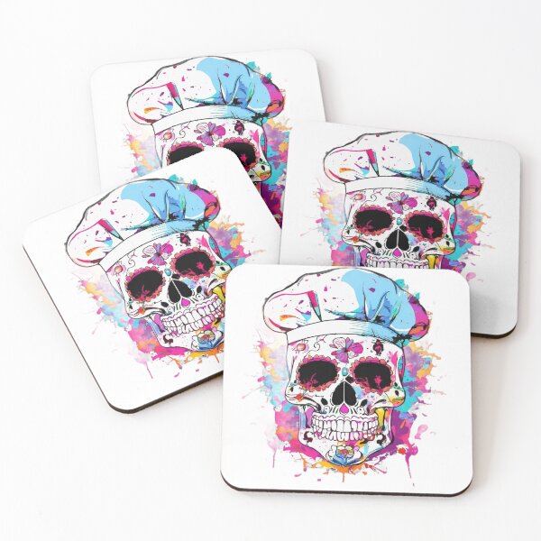 Item preview, Chef Skull designed and sold by INKVASION2025.