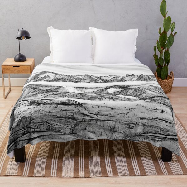 Item preview, Scenic Winter Olympic Mountains (Sketch) designed and sold by flyscenicair.