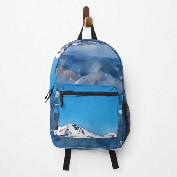 Item preview, Scenic Winter Olympic Mountains (Watercolor) designed and sold by flyscenicair.