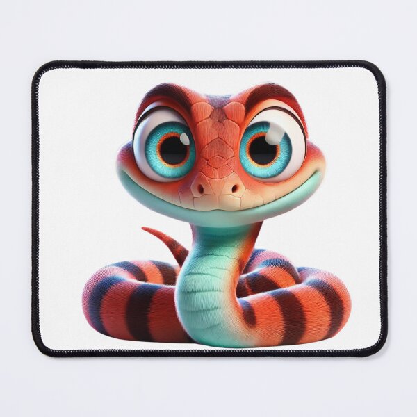 Item preview, Cute Night Adder Smiling designed and sold by Sillytoe.