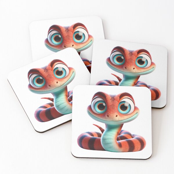 Item preview, Cute Night Adder Smiling designed and sold by Sillytoe.