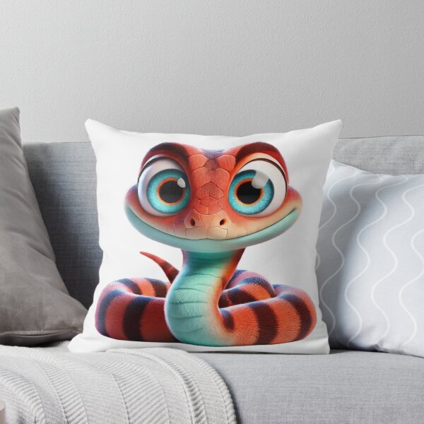 Item preview, Cute Night Adder Smiling designed and sold by Sillytoe.