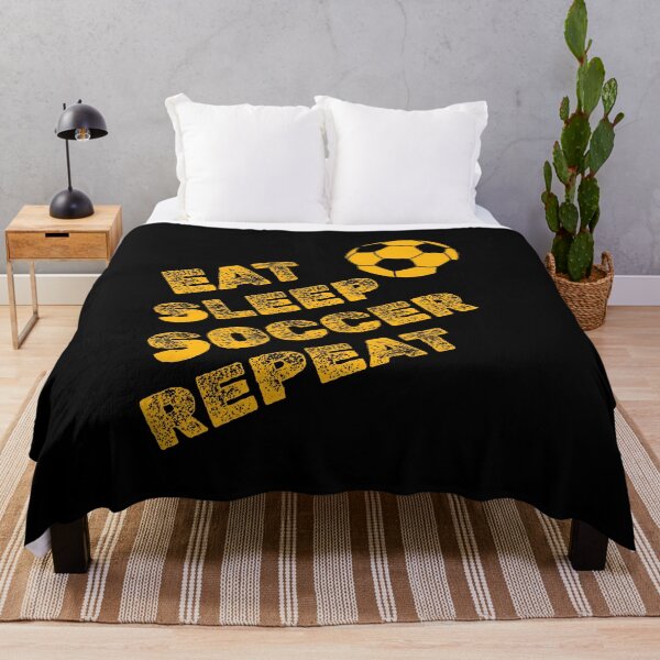 Item preview, Eat Sleep Soccer Repeat designed and sold by 87-Aesthetics.