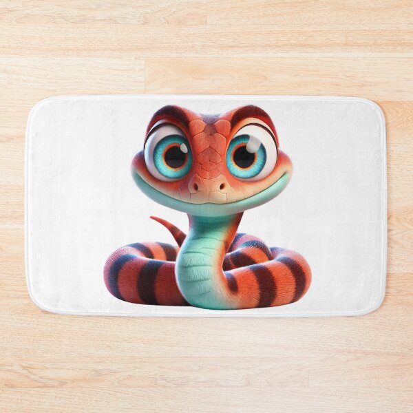 Item preview, Cute Night Adder Smiling designed and sold by Sillytoe.