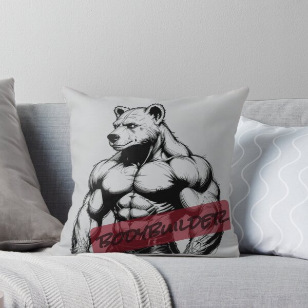 Item preview, Bodybuilder bear designed and sold by Suc Designs.