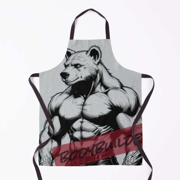 Item preview, Bodybuilder bear designed and sold by Suc Designs.