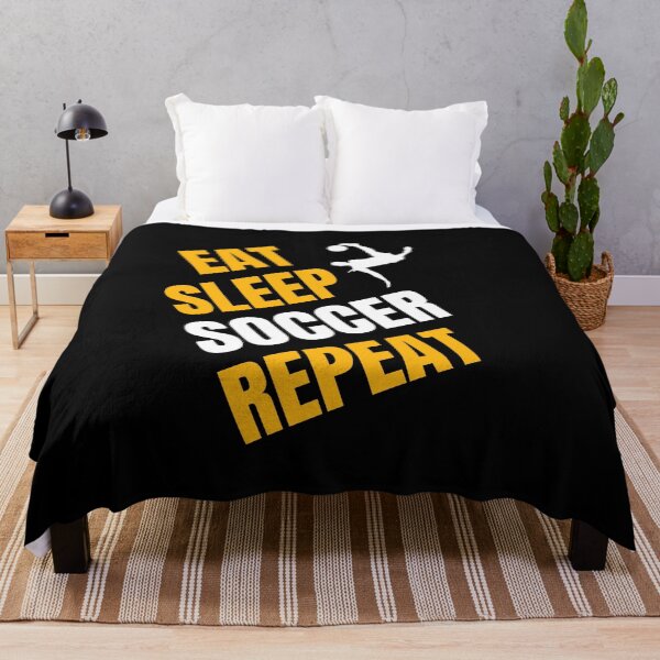 Item preview, Eat Sleep Soccer Repeat designed and sold by 87-Aesthetics.