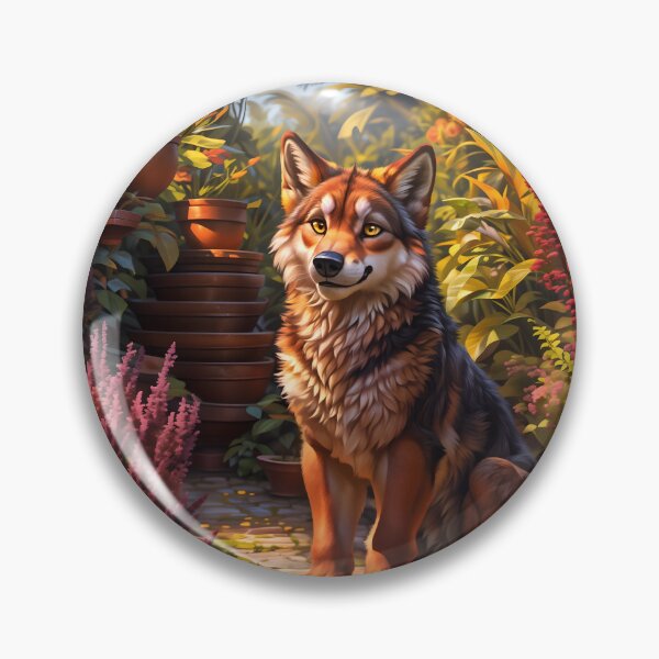 Item preview, Wolf in the Garden designed and sold by CattoriHanzo.