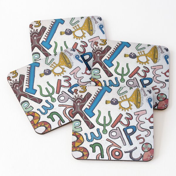 Item preview, Colorful Alphabet Art designed and sold by Hena Tayeb.