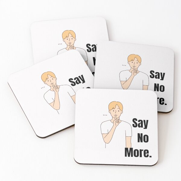 Item preview, "Silence with Style: Say No More" designed and sold by LocaTee.