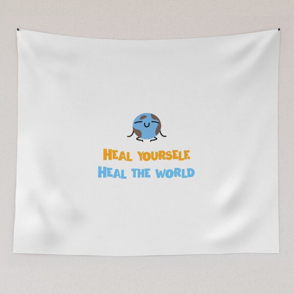 Item preview, heal yourself heal the world designed and sold by NLightner.