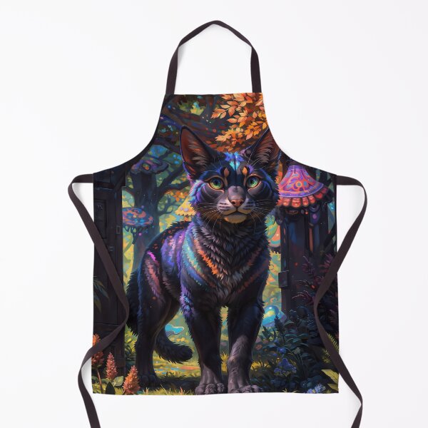 Item preview, Cat in the Fantastical Forest designed and sold by CattoriHanzo.