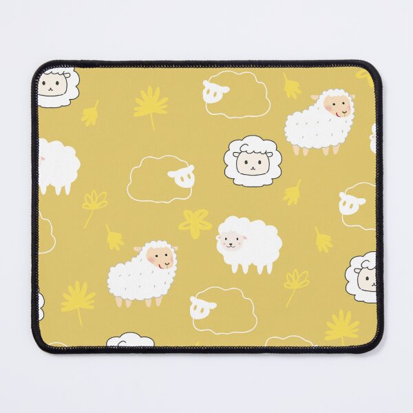 Item preview, Fluffy sheep of yellow designed and sold by andrasdesignssss.