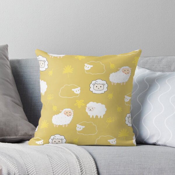 Item preview, Fluffy sheep of yellow designed and sold by andrasdesignssss.