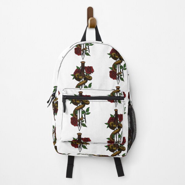 Item preview, Copy of Roses snakes and daggers tattoo style designed and sold by LeahcarsArt.