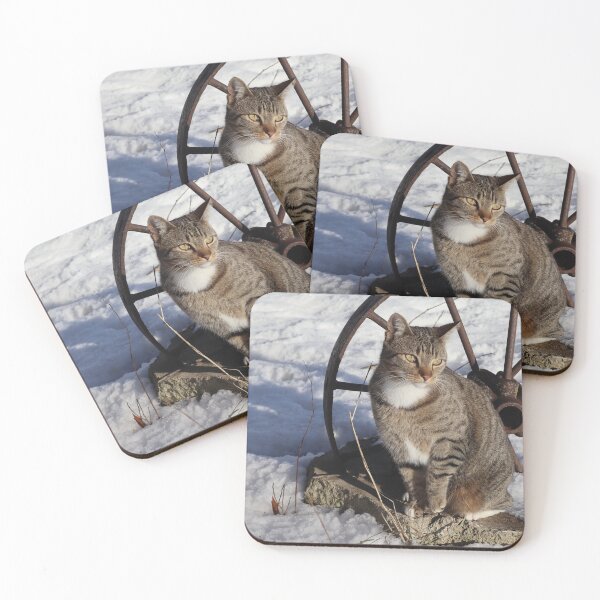 Item preview, Cat in the snow designed and sold by Petthecatshop.