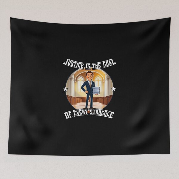 Item preview, Justice is the goal of every struggle designed and sold by Migiteart.
