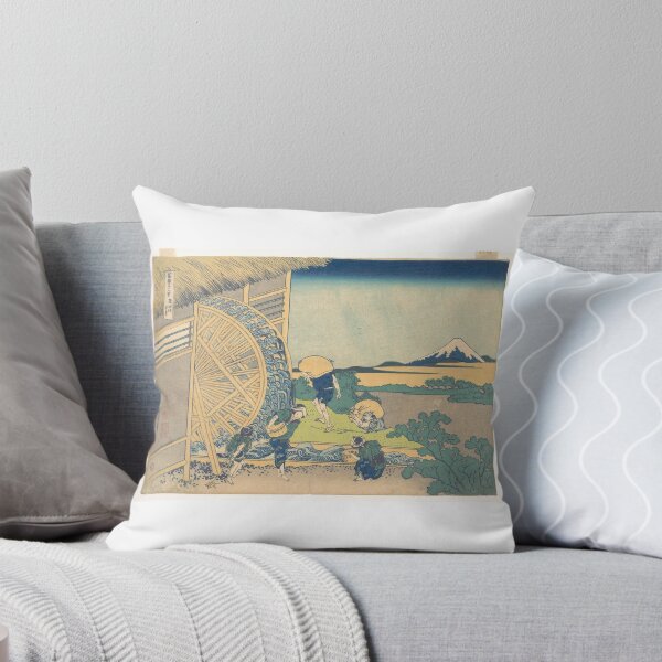 Item preview, The Waterwheel at Onden (Onden no suisha), from the series Thirty-six Views of Mount Fuji (Fugaku sanjūrokkei) designed and sold by guagamela617.