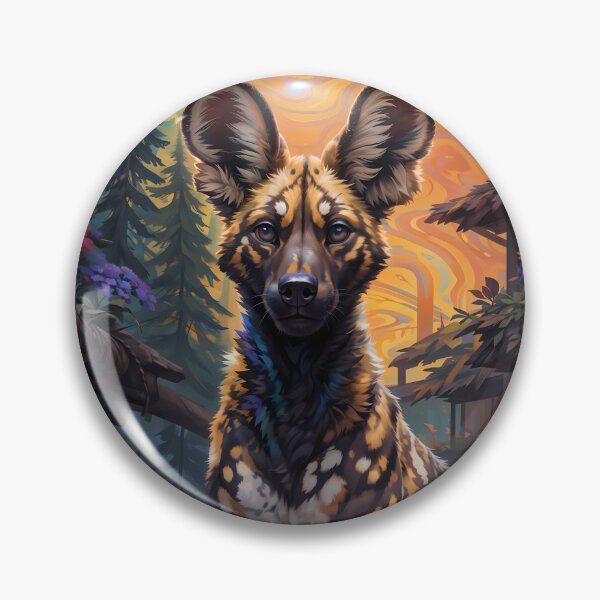 Item preview, Fantastical African Wild Dog designed and sold by CattoriHanzo.