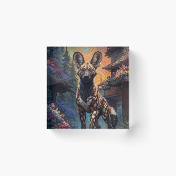Item preview, Fantastical African Wild Dog designed and sold by CattoriHanzo.
