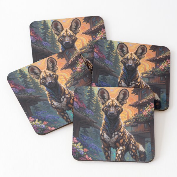 Item preview, Fantastical African Wild Dog designed and sold by CattoriHanzo.