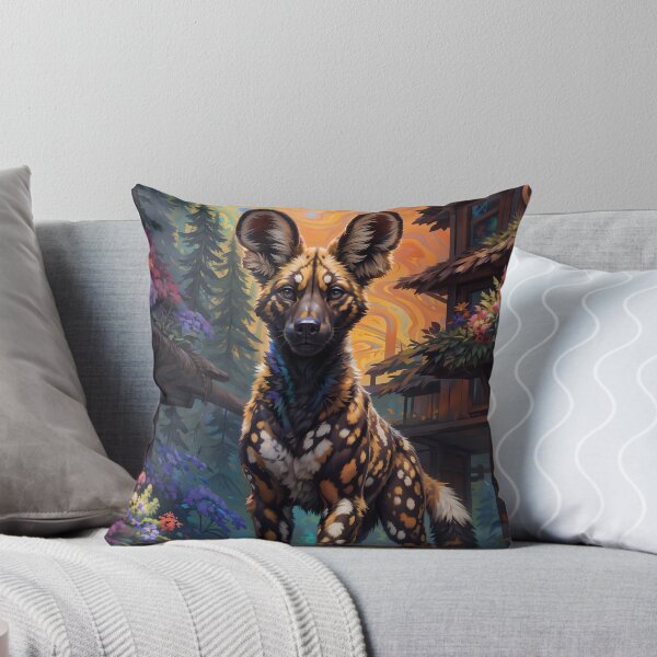 Item preview, Fantastical African Wild Dog designed and sold by CattoriHanzo.