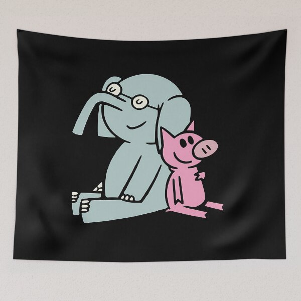 Item preview, Men Women Brilliant Elephant And Piggie Gerald And Piggie Happy Vintage Inspirational  designed and sold by ChristophPouros.