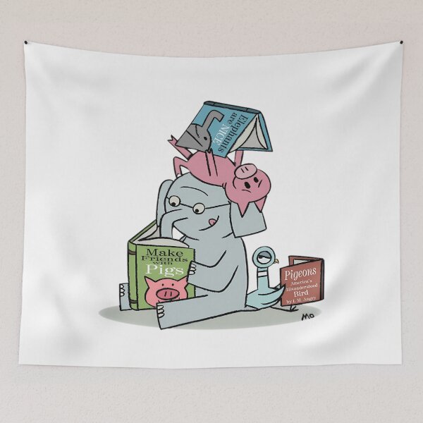 Item preview, Men Women Brilliant Elephant And Piggie Gerald And Piggie  Happy Vintage Inspirational designed and sold by ChristophPouros.