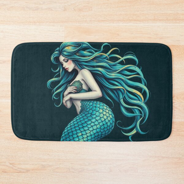 Item preview, Moonlit Siren designed and sold by LyssasMindArt.