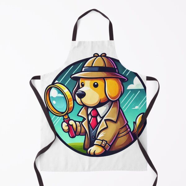 Item preview, Detective Dog - Funny Investigator Pup Art designed and sold by Nauert's.