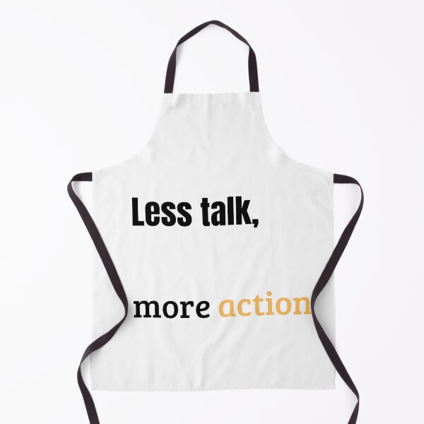 Item preview, Less words, more action designed and sold by LocaTee.