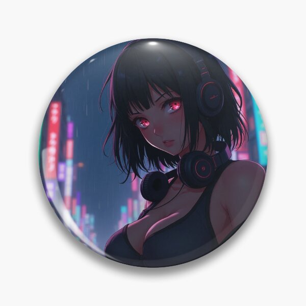 Item preview, Phonk Beats and Cyberpunk Streets Girl designed and sold by brendanre.