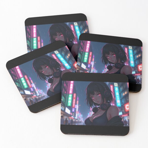 Item preview, Phonk Beats and Cyberpunk Streets Girl designed and sold by brendanre.