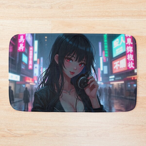 Item preview, Phonk Beats and Cyberpunk Streets Girl designed and sold by brendanre.