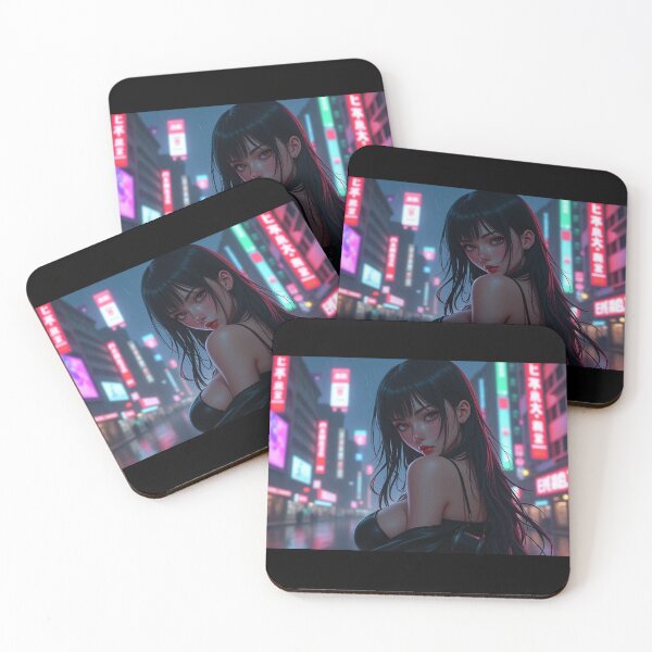 Item preview, Phonk Beats and Cyberpunk Streets Girl designed and sold by brendanre.