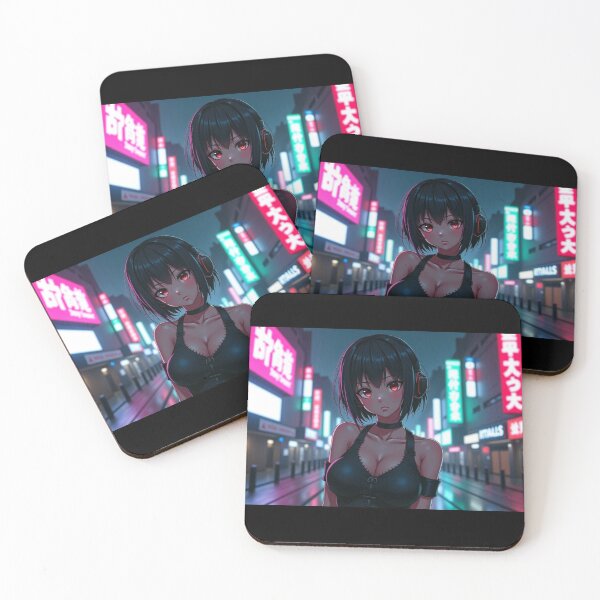 Item preview, Phonk Beats and Cyberpunk Streets Girl designed and sold by brendanre.