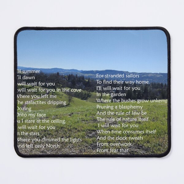 Item preview, I will wait for you designed and sold by TheresAlsoMagic.