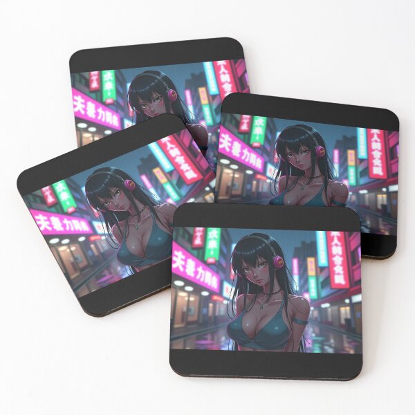 Item preview, Phonk Beats and Cyberpunk Streets Girl designed and sold by brendanre.