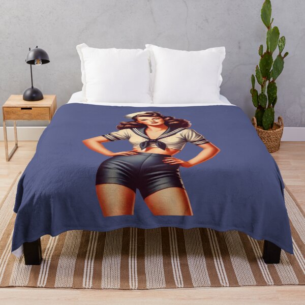 Item preview, Vintage Sexy Sailor Pin-up designed and sold by PinUpPizzazz.