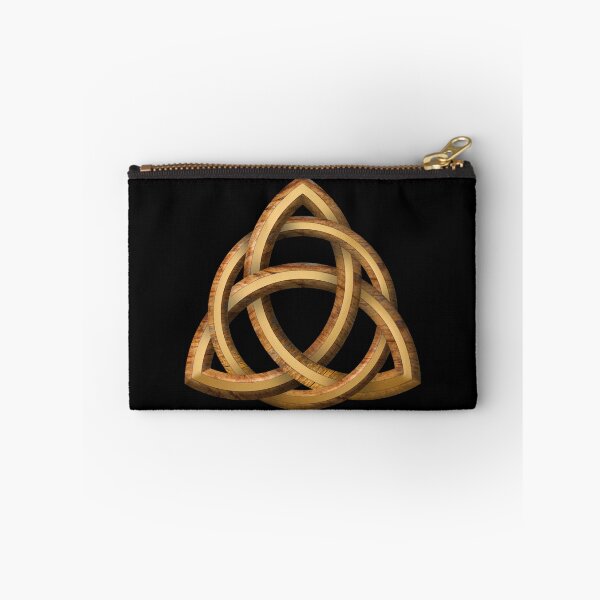 Item preview, Celtic Triquetra - Wood and Gold designed and sold by Naumaddic Arts.
