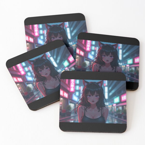 Item preview, Phonk Beats and Cyberpunk Streets Girl designed and sold by brendanre.