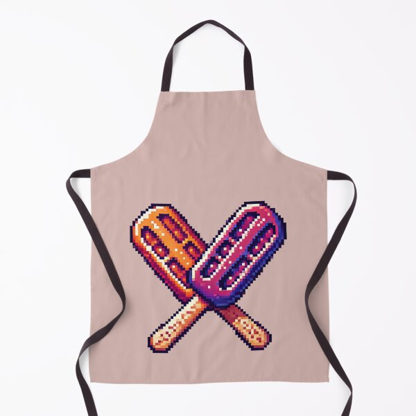 Item preview, Just Sunset Orange & Deep Violet Ice Cream Bars designed and sold by Fontible.