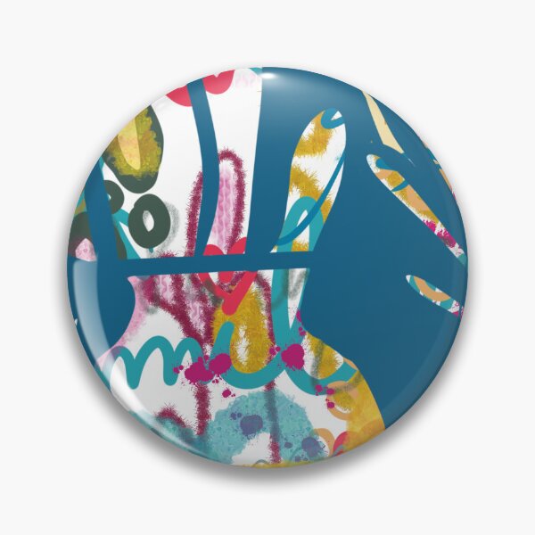Item preview, Colorblock The Blooms designed and sold by Brynja Einars Art.