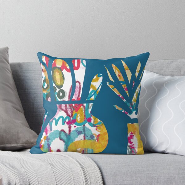 Item preview, Colorblock The Blooms designed and sold by Brynja Einars Art.