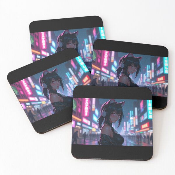 Item preview, Phonk Beats and Cyberpunk Streets Girl designed and sold by brendanre.