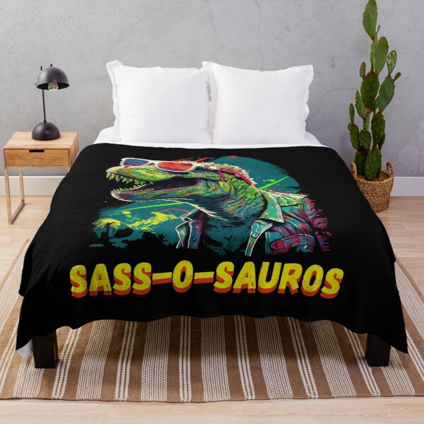 Item preview, Sass-o-Saurus T Rex Funny & Sassy Dinosaur Rawrsome designed and sold by Dressed For Duty.