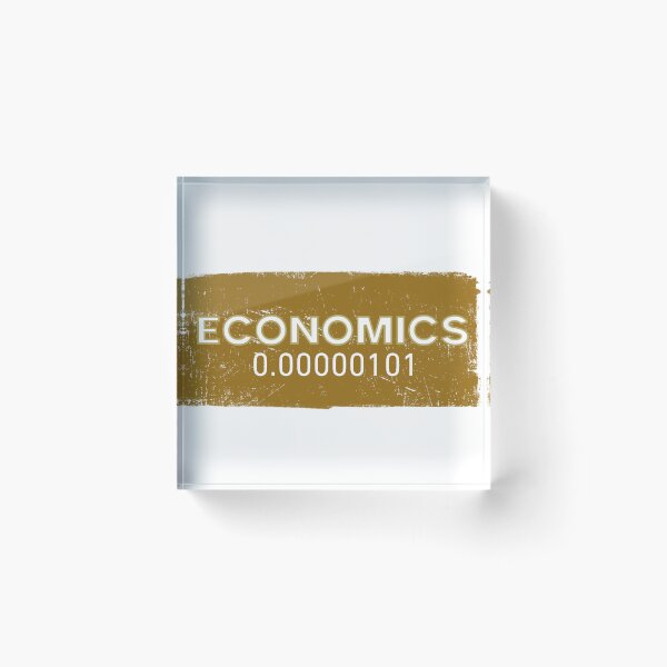Item preview, Economics 101 – Bitcoin & Finance Humor Design designed and sold by DivaDoodle.